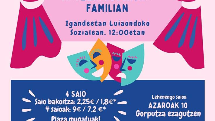 Mugimendu eta antzerki jolasak familian (1. saioa)