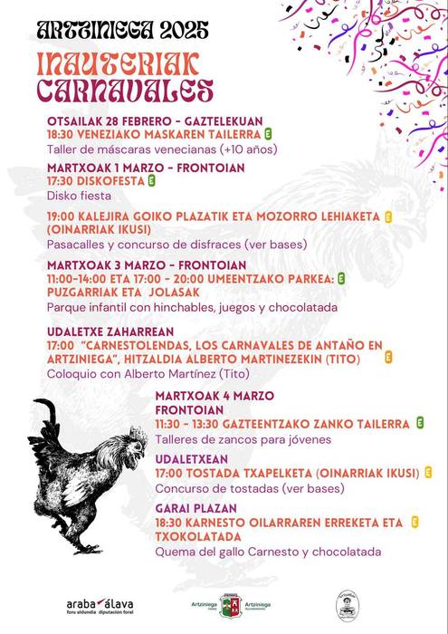 Inauteriak Artziniegan