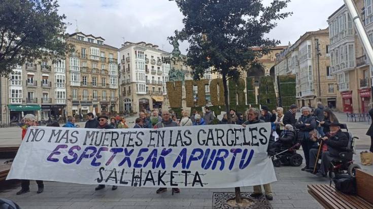 Zaballako espetxean gertatutako heriotza salatzeko elkarretaratzea egingo dute ostiralean Gasteizen