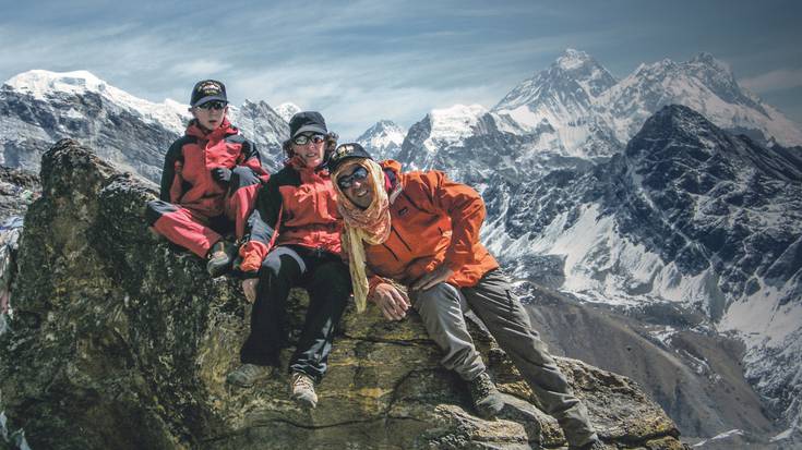 “Himalayako Ama Dablam gailurrera goaz, eskalada askodun 6.856 metroko mendi teknikora”