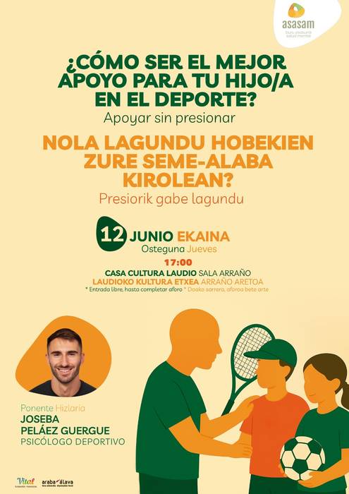 'Nola lagundu hobekien zure seme-alaba kirolean?'