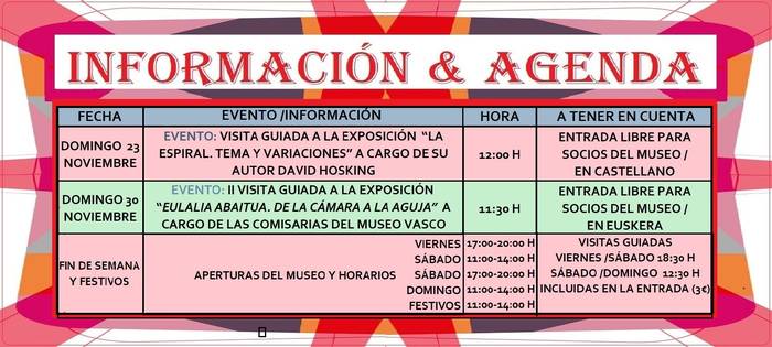 Eulalia Abaituaren erakusketara bisita gidatua