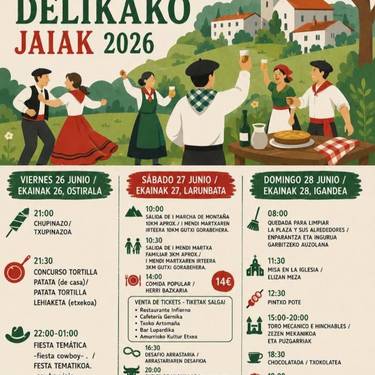 Delikako jaiak