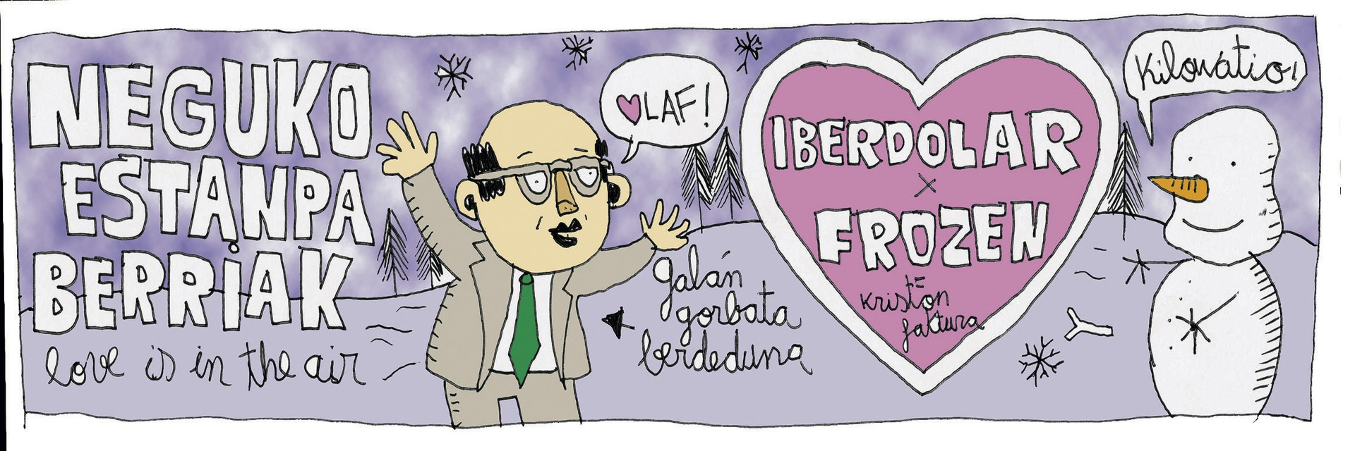 KOMIKIA: Neguko estanpa berriak