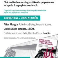 "Industria politika langile klasearen zerbitzura"