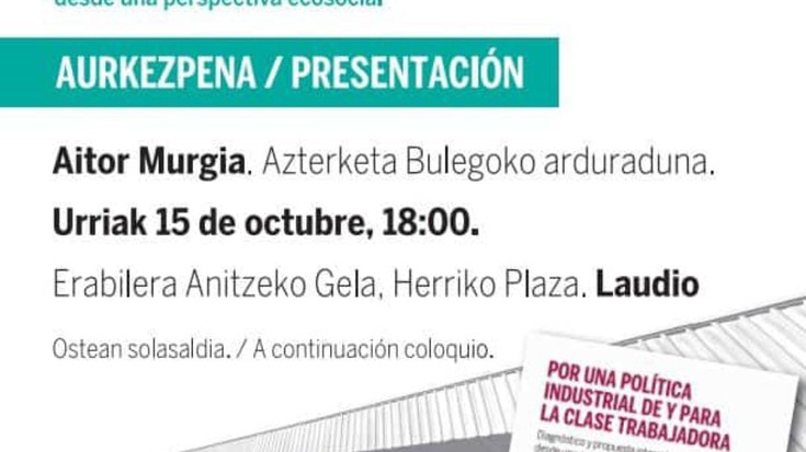 "Industria politika langile klasearen zerbitzura"