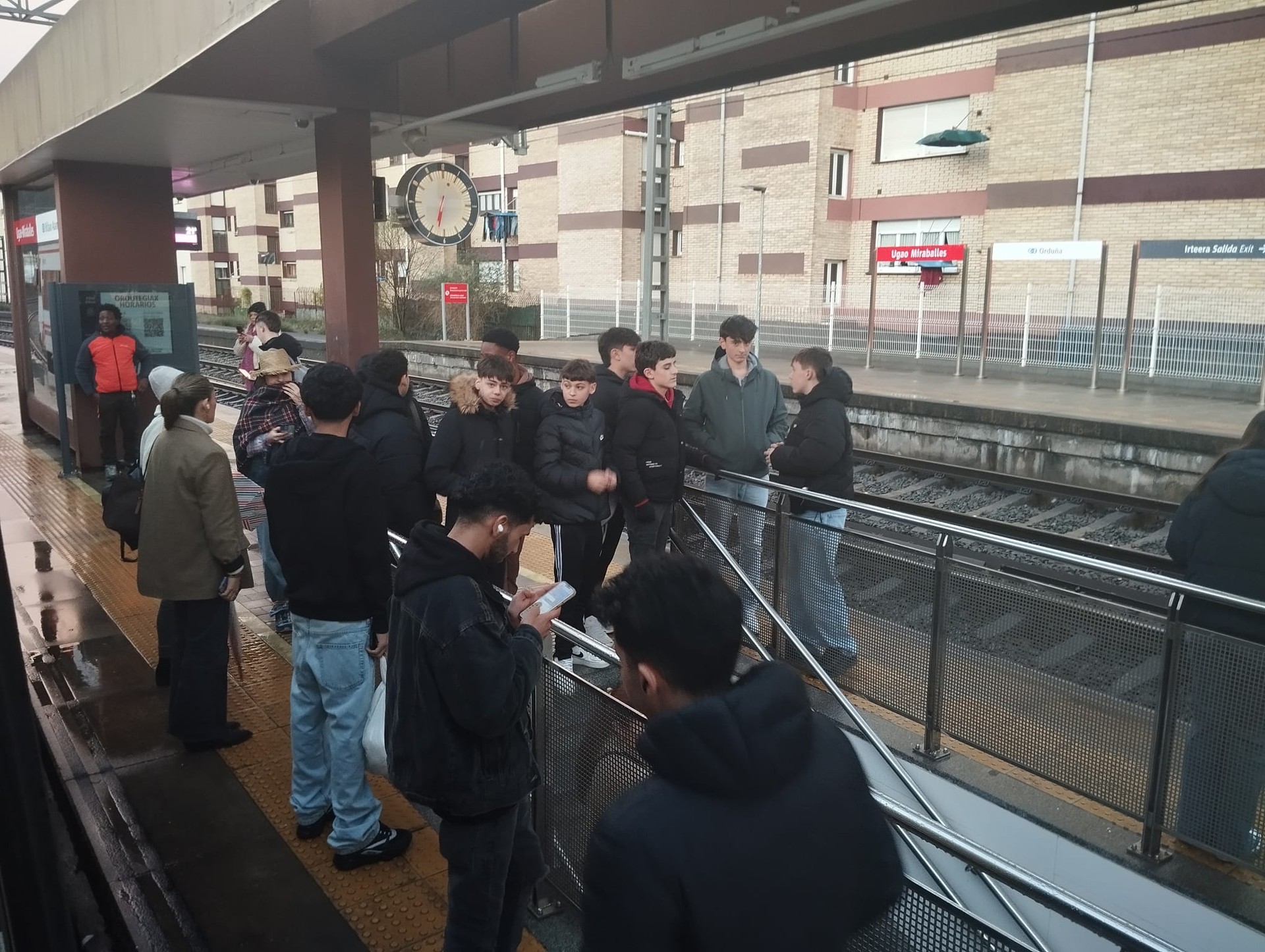 Ez dago tren zerbitzurik Ugao eta Urduña artean, zuhaitz bat erori delako