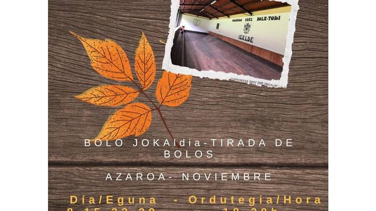 Izalde bolatokiaren 50. urteurrena: Udazkeneko jaurtiketa