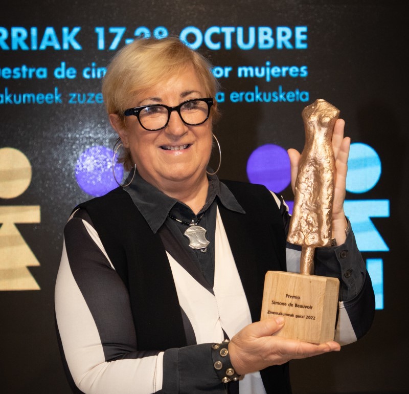 Helena Taberna zinemagilea Urduñan grabatzen ari da gaur bere film berria