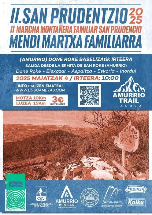 II. San Prudentzio mendi martxa familiarra