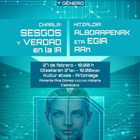 Adimen Artifiziala eta generoari buruzko hitzaldia