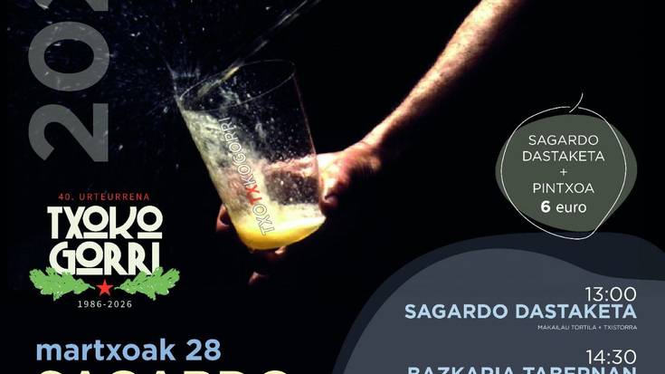 Sagardo Eguna Txokogorri tabernan