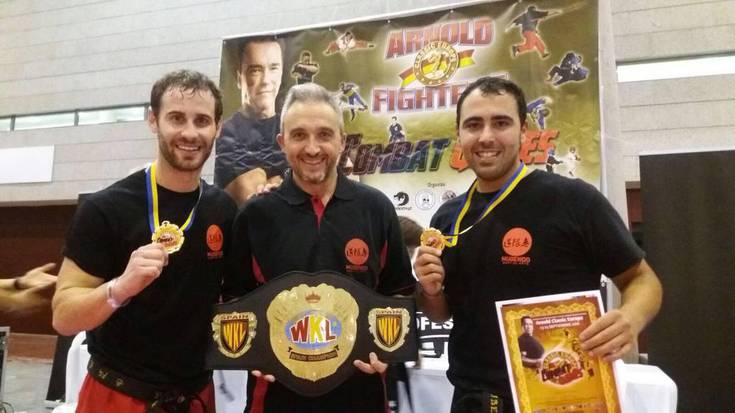 Ruben Martin eta Alejandro Cruz amurrioarrek emaitza bikainak lortu dituzte Arnold Europe Fighters txapelketan