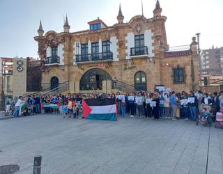 Aiaraldeko lantoki ugaritan egin dute bat Palestinaren aldeko lanuzte orokorrarekin