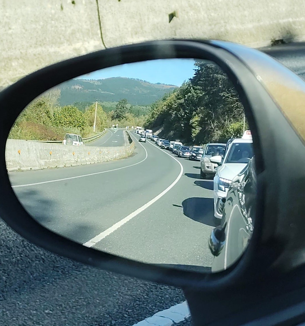 Bi herritar ospitaleratu dituzte Amurrion gertatutako trafiko istripuaren ondorioz