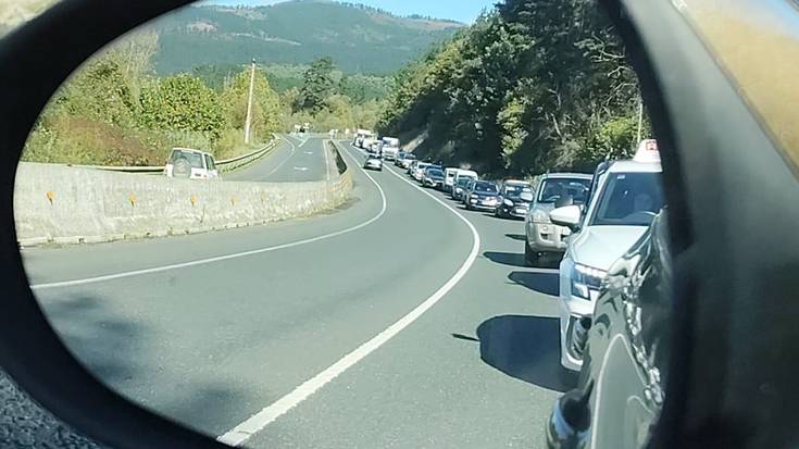 Bi herritar ospitaleratu dituzte Amurrion gertatutako trafiko istripuaren ondorioz