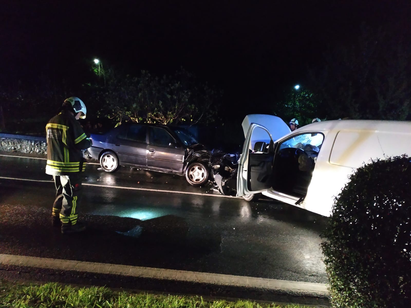 Bi zauritu Arrankudiagan, bi autoren arteko talkaren ondorioz