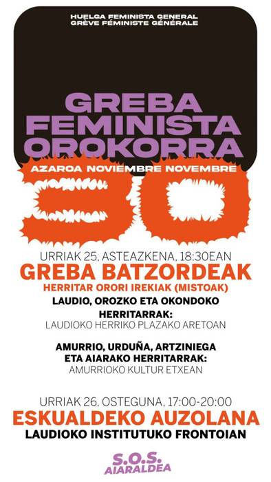 Greba Feministarako auzolana