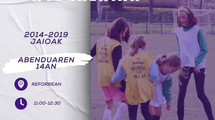 Neskentzako entrenamendu irekia