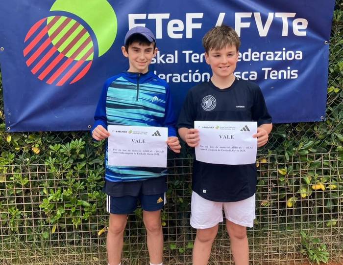 Euskadiko Tenis Txapelketa irabazi du Jon Luja Urquijok