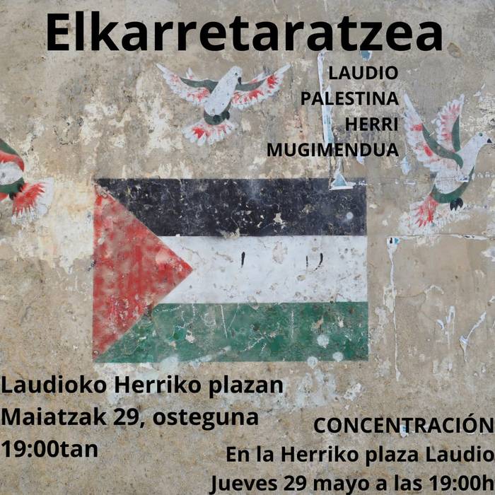 Palestinaren aldeko elkarretaratzea