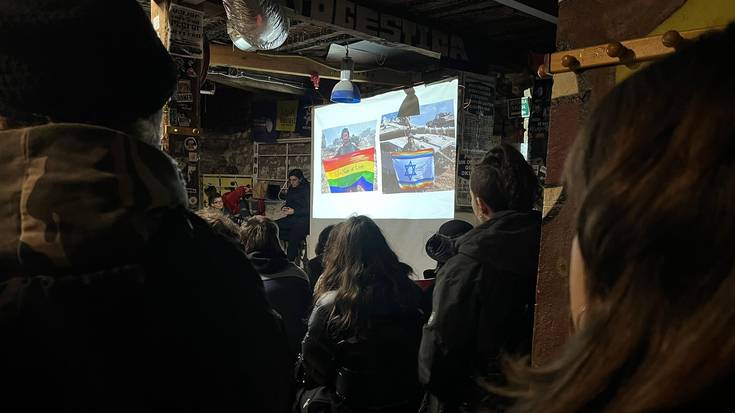 Orbeko Etxea, Palestinarekiko elkartasunez beteta