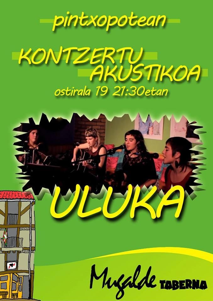 Zatoz ostiralean Urduñako Mugalde tabernara uluka!