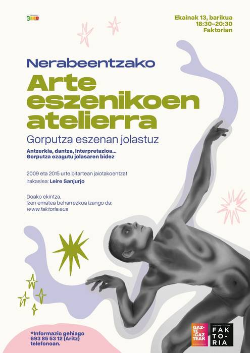 Nerabeentzako arte eszenikoen atelierra