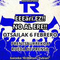 Tubos Reunidoseko langileen prentsaurrekoa