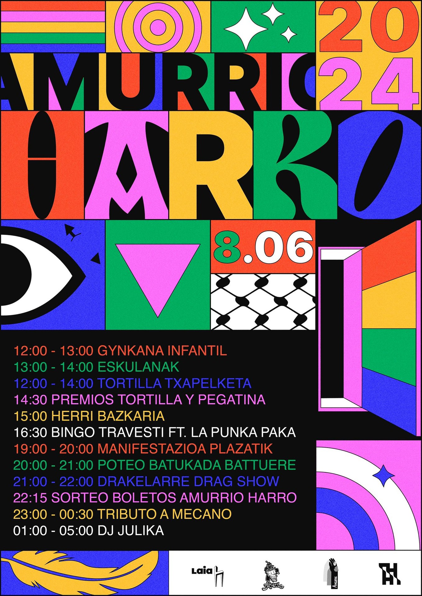 Amurrio Harro LGTBIQA+ harrotasunaren nazioarteko egunaren programazioa
