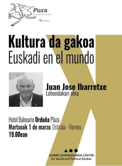 "Kultura da gakoa. Euskadi munduan"