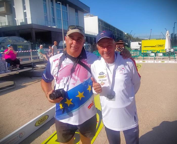 Fabian Hernandez Espainiako Petanka Federazioaren argazkilaria izan da Europako Txapelketan