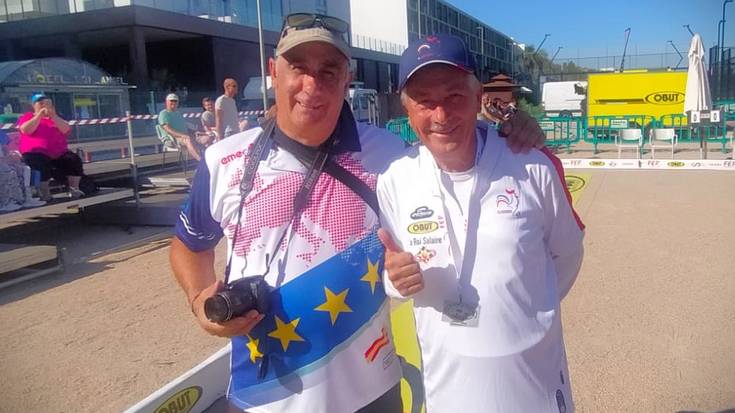 Fabian Hernandez Espainiako Petanka Federazioaren argazkilaria izan da Europako Txapelketan