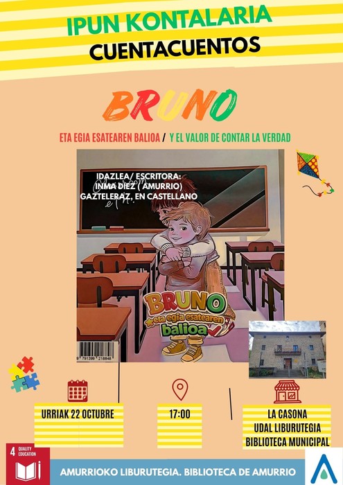 Ipuin kontalaria: "Bruno eta egia esatearen balioa"