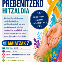 Amurrioko Udalak hitzaldi bat antolatu du suizidioa ikusarazteko eta prebenitzeko, informazioaren eta detekzio goiztiarraren bidez