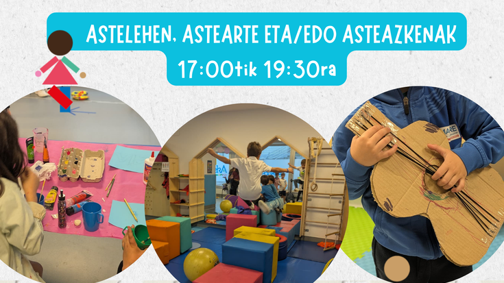 Amurriokok Ludoteka dinamizatuaren 2. txanda eskainiko du urtarrilaren 12tik apirilaren 1ra
