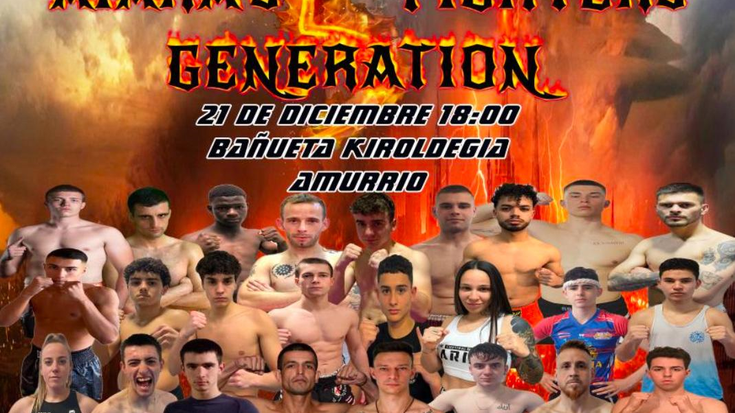 Kick Boxing txapelketa egingo da Amurrion abenduaren 21ean