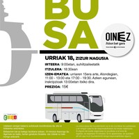 Nafarroa Oinezera joateko autobusa