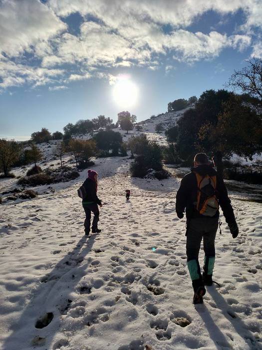 Elur gainean egin zuten Sara 6 1512470432653