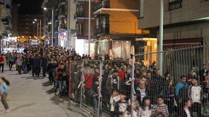 Alfredo Remirezen aldeko manifestazioa
