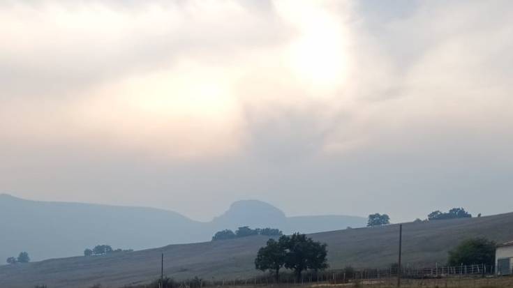 Aiaraldeko zenbait herritan zabaldu den kea ez da sortu Lantenoko sutea berriro piztu delako