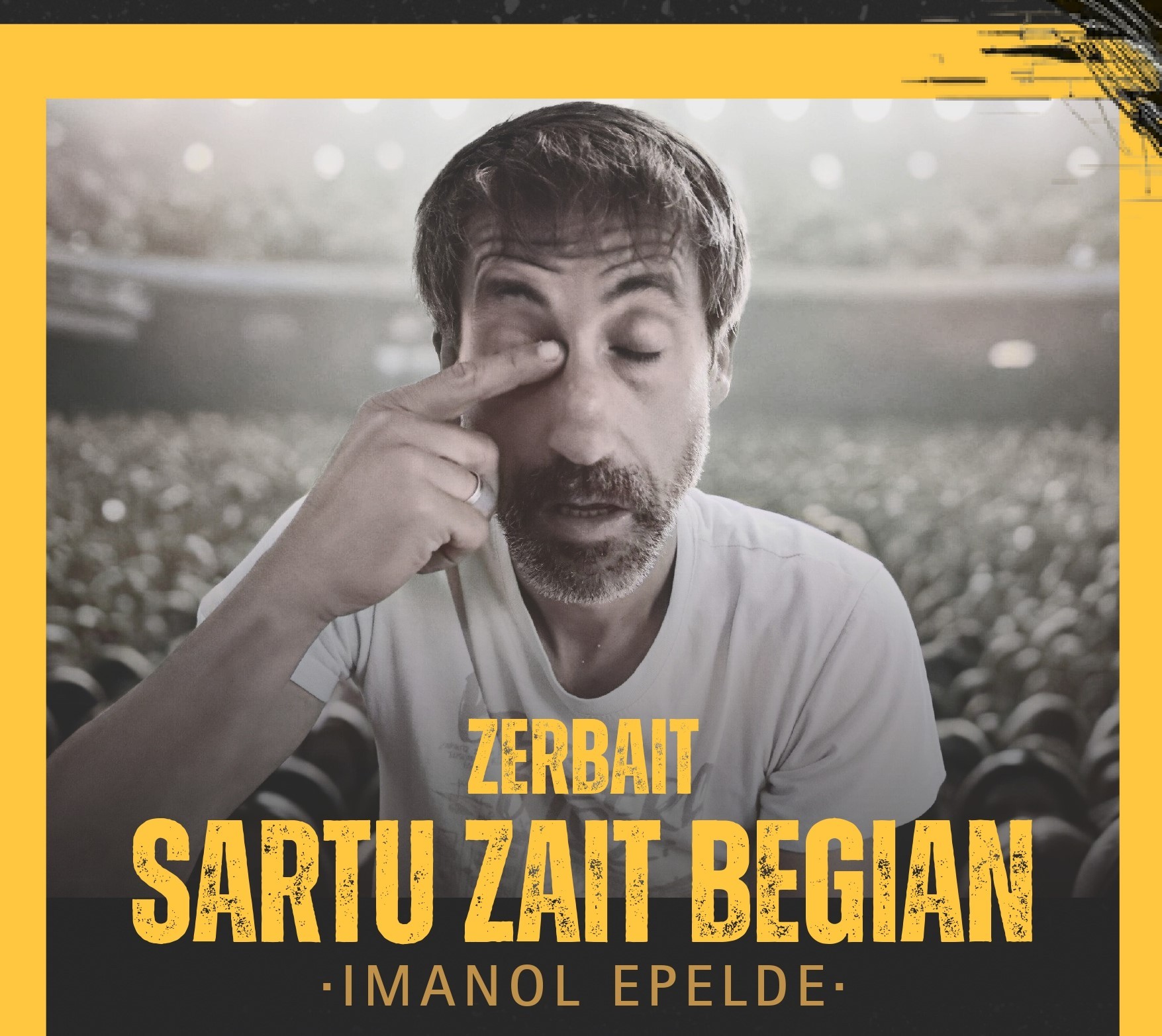 Ostiral honetan Imanol Epelde artista Laudion izango da bere azken antzezlana 'Zerbait sartu zait begian' aurkezten