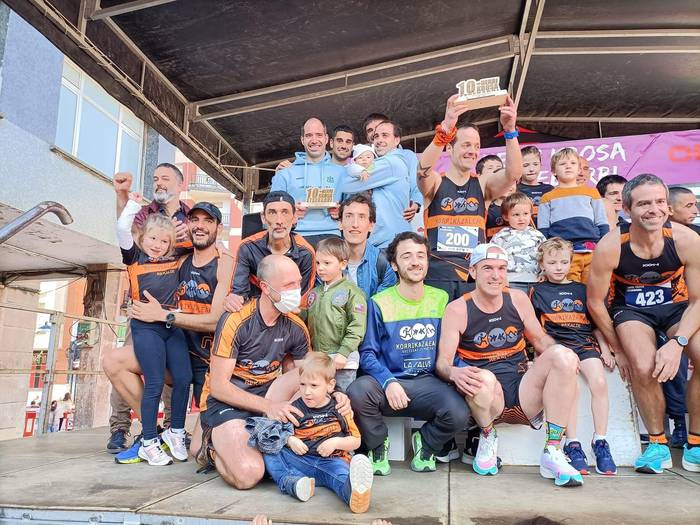 Laudio Atletismo Kluba, Etxebarriko lasterketan bigarren sailkatu