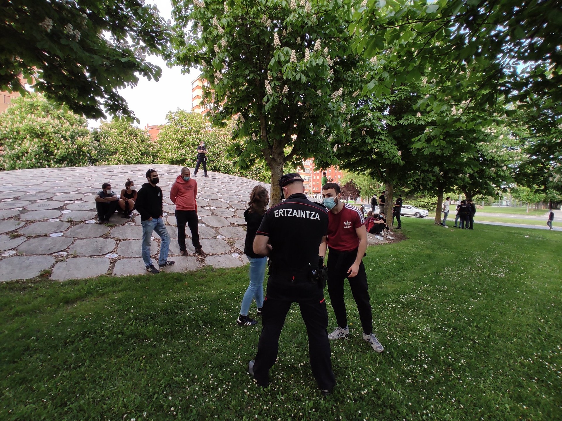 Ertzaintzak Aiaraldeko 5 lagun salatu zituen atzo Gasteizen, Ernairen manifestazioan parte hartzeagatik