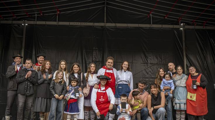 Gastronomia lehiaketek girotu dute larunbat goiza Urduñan