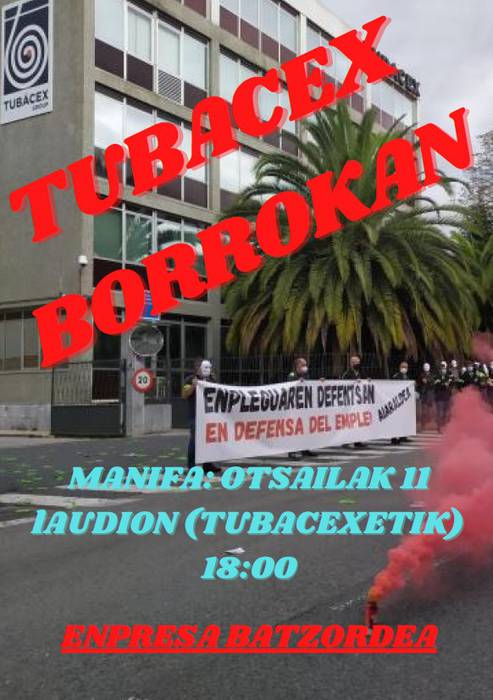 'Tubacex borrokan'