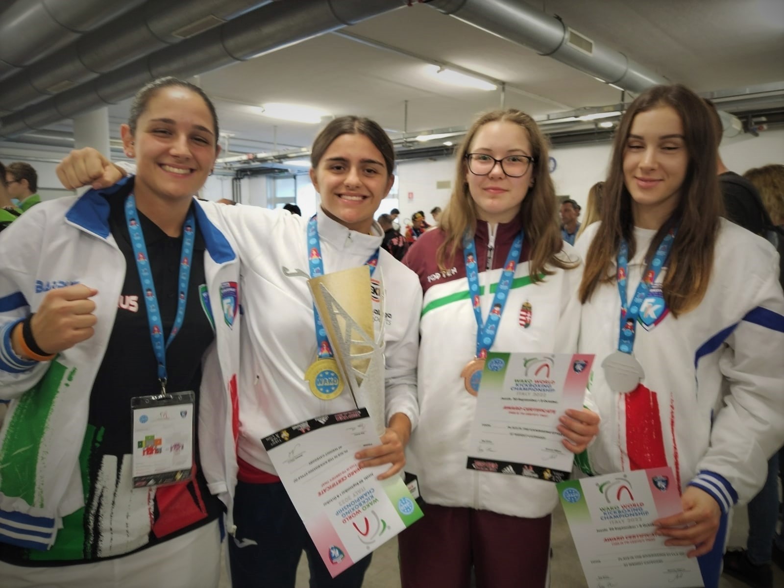 Izaro Blanco da Kick Boxingeko munduko txapeldun berria, Light Contact diziplinan