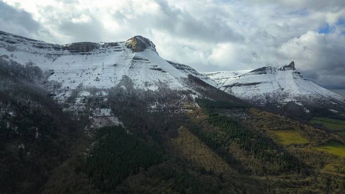 Gorobel, drone irudi bidez