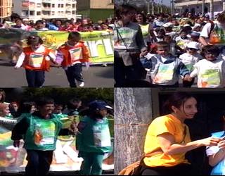 2003ko Amurrioko Korrika Txikiko irudiak, hemen ikusgai