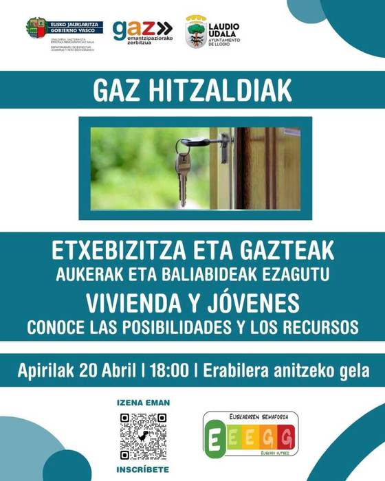“Etxebizitza eta gazteak: Aukerak eta baliabideak ezagutu”